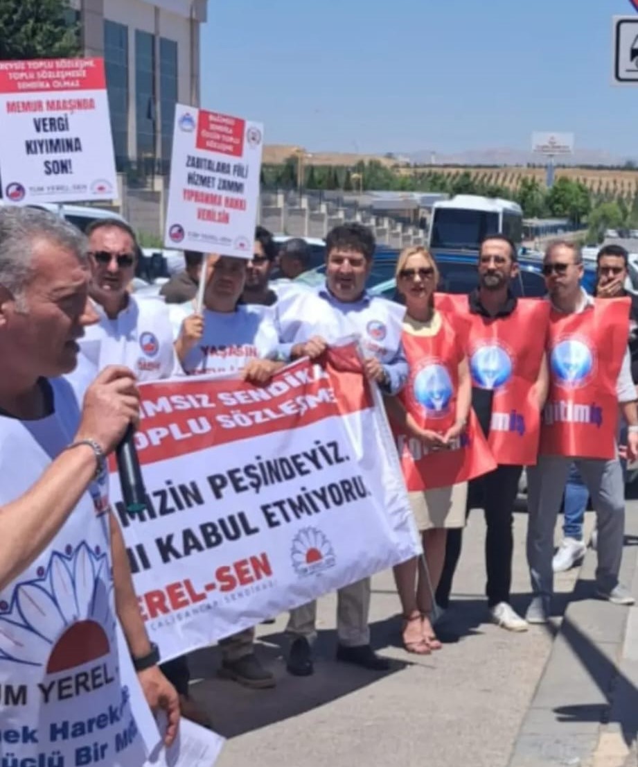 TÜM YEREL SEN SENDİKAMIZIN YANINDAYDIK