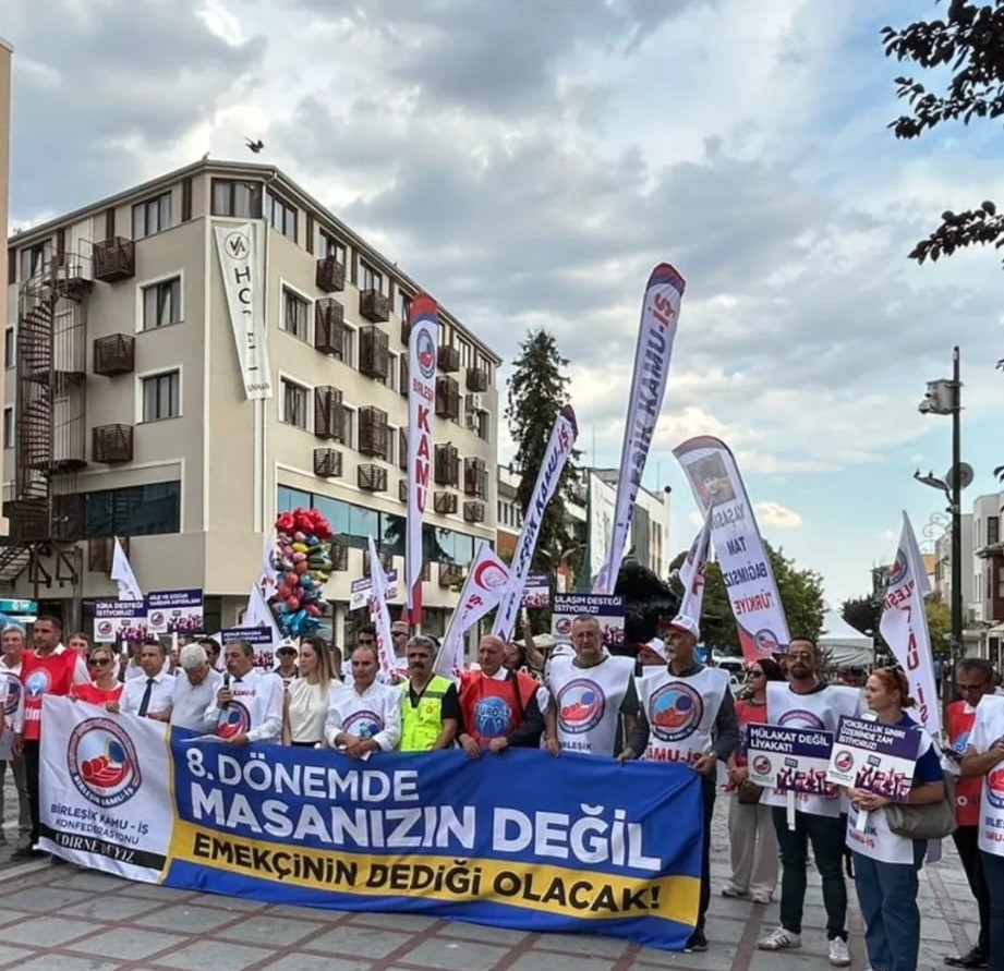 TİS TALEPLERİMİZİ EDİRNEDEN DUYURDUK