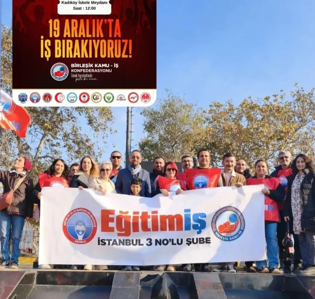 İŞ BIRAKMA EYLEMİMİZ