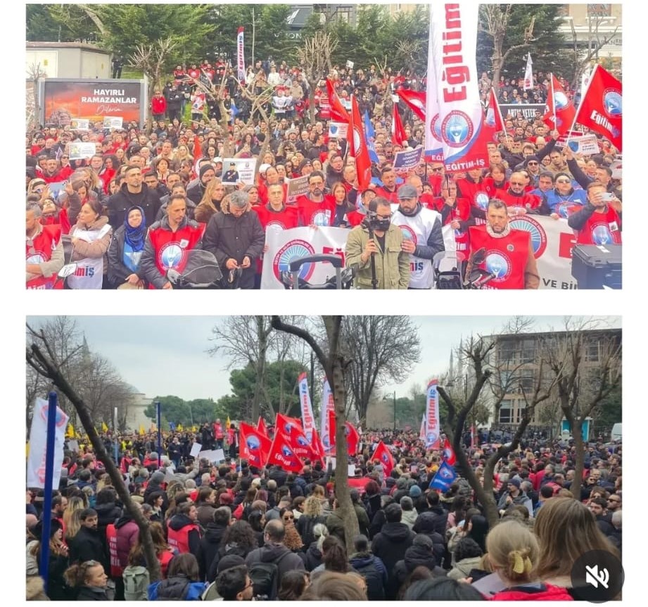 ÖĞRETMENLERE YÖNELİK ŞİDDETE DUR DEMEK İÇİN İKİ GÜN İŞ BIRAKTIK
