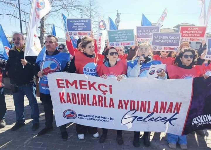 8 MART DÜNYA EMEKÇİ KADINLAR GÜNÜ BASIN AÇIKLAMASI