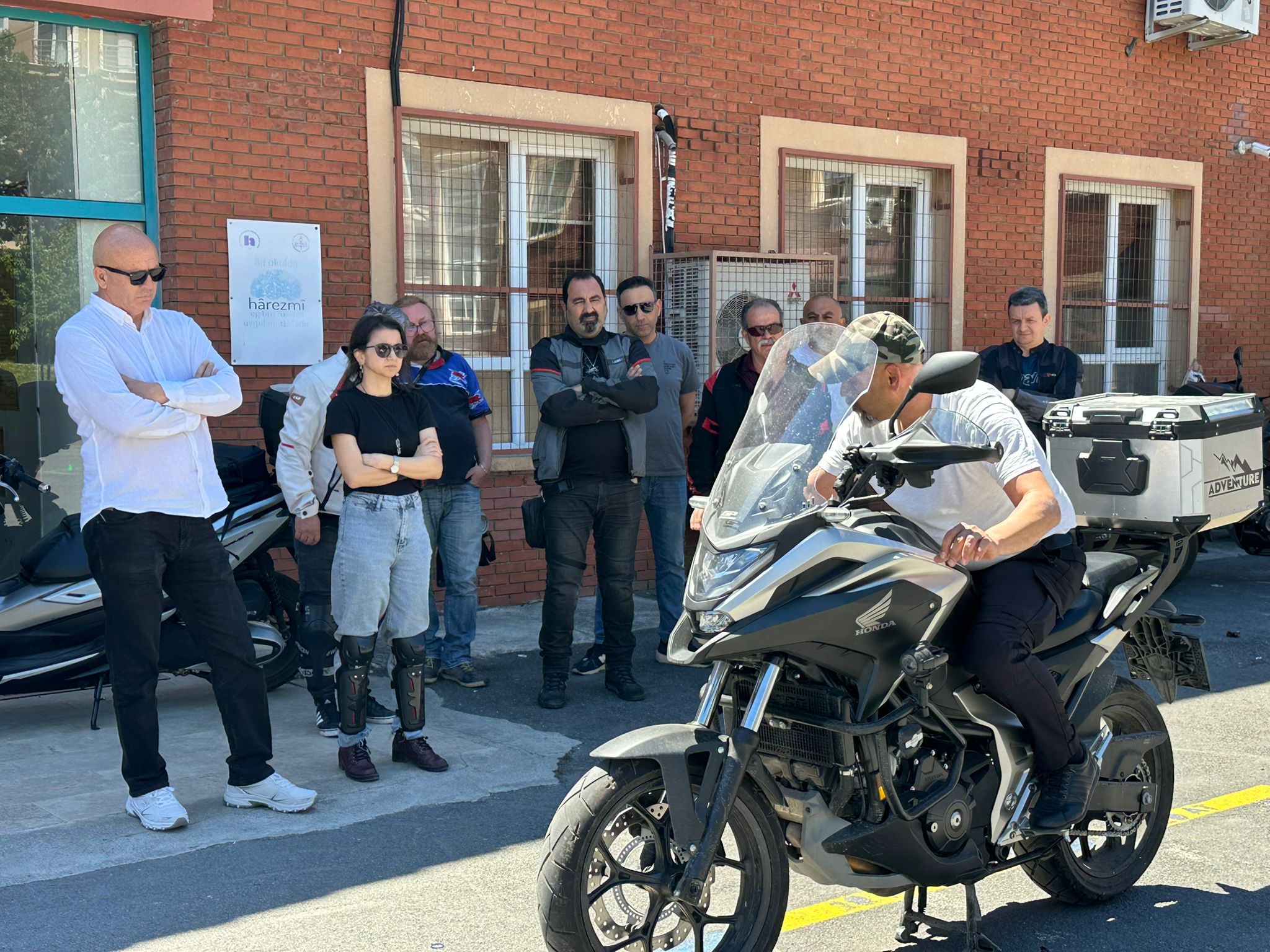 MOTOSİKLET GRUBUMUZ İLK BULUŞMASINI GERÇEKLEŞTİRDİ