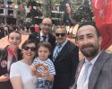 19 MAYIS ATATÜRKÜ ANMA GENÇLİK VE SPOR BAYRAMIMIZDA ÇELENK SUNMA TÖRENİNE KATILDIK